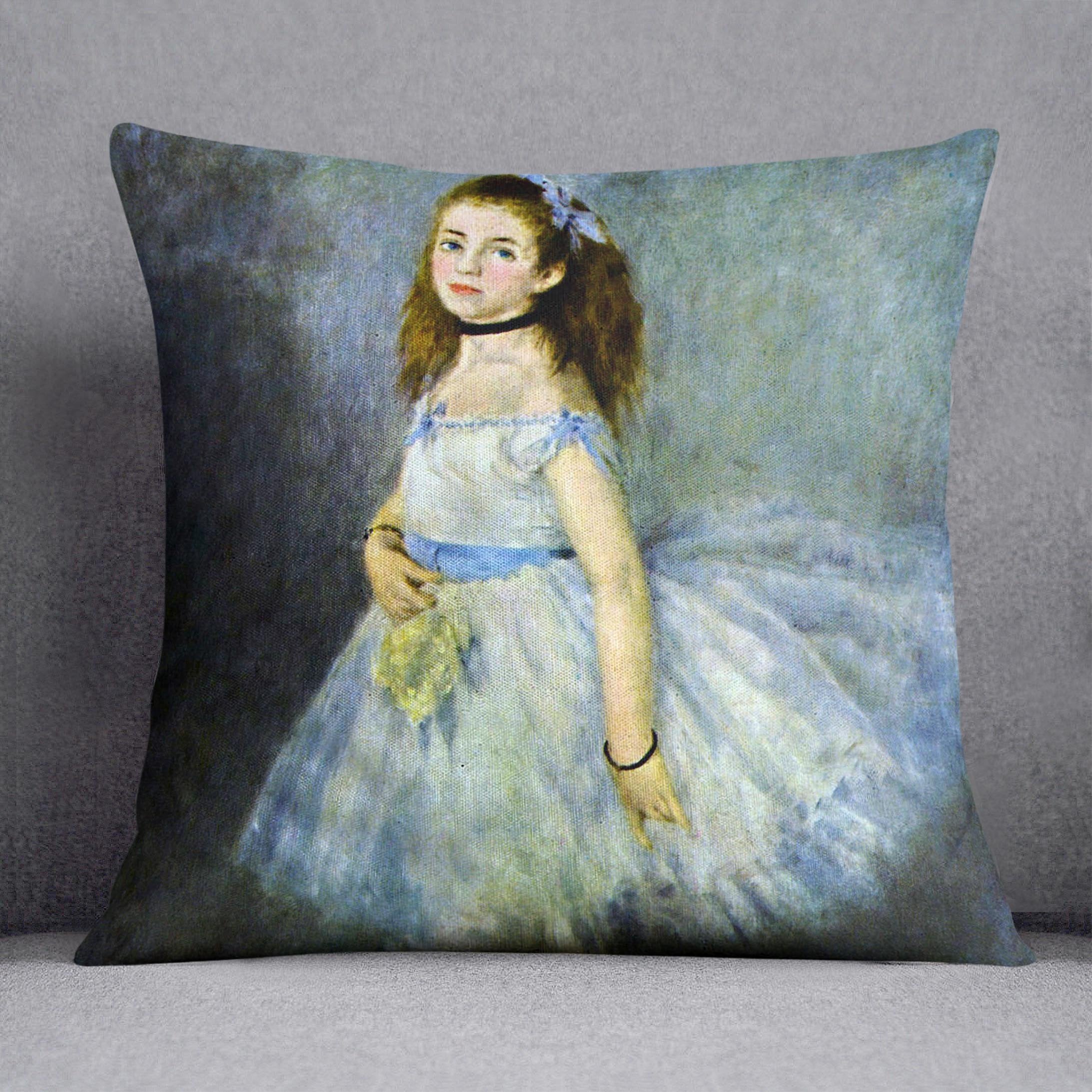 Ballet Dancer by Renoir Throw Pillow