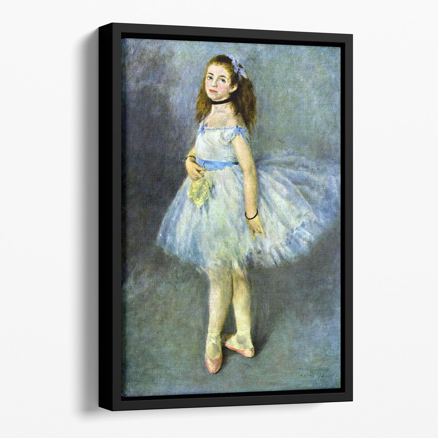 Ballet Dancer by Renoir Floating Framed Canvas