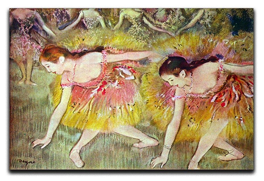 Ballet dancers by Degas Canvas Print or Poster - Canvas Art Rocks - 1