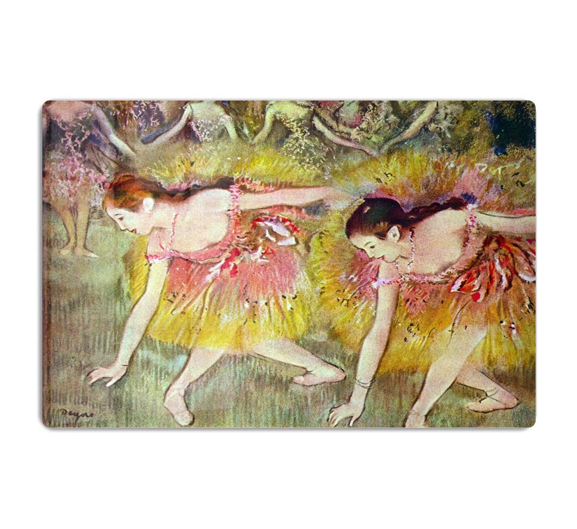 Ballet dancers by Degas HD Metal Print - Canvas Art Rocks - 1