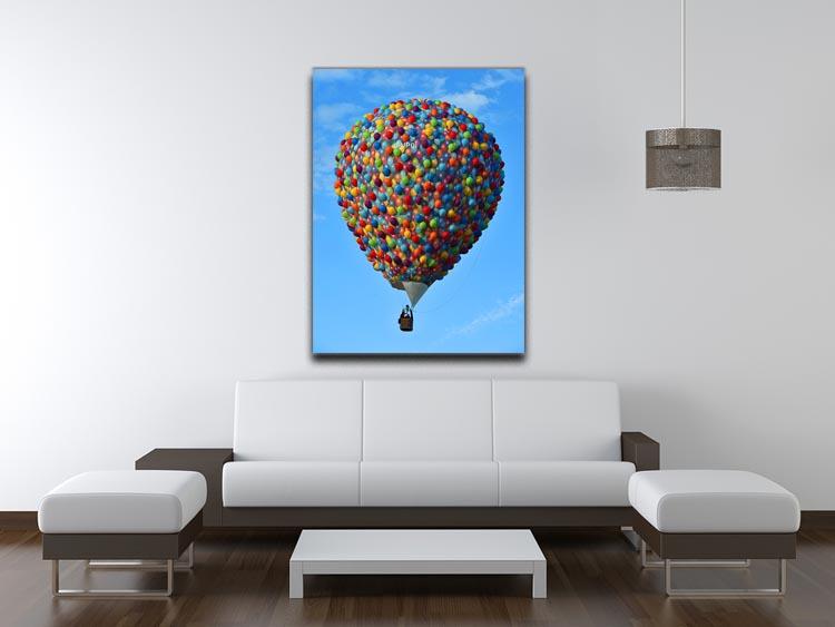 Balloon made of balloons Canvas Print or Poster - Canvas Art Rocks - 4
