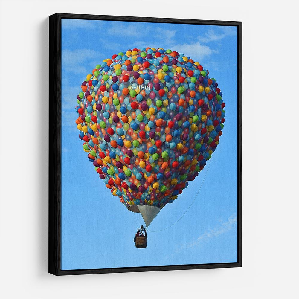 Balloon made of balloons HD Metal Print - Canvas Art Rocks - 6