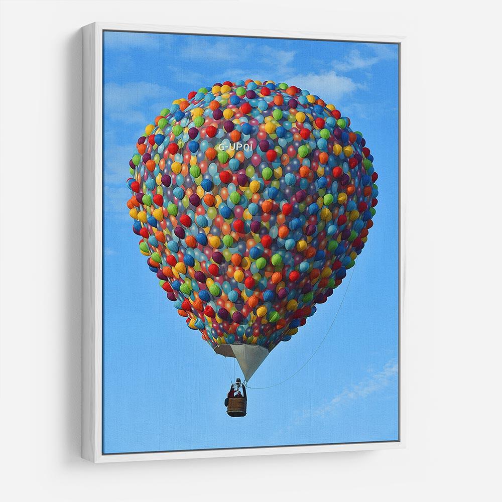 Balloon made of balloons HD Metal Print - Canvas Art Rocks - 7
