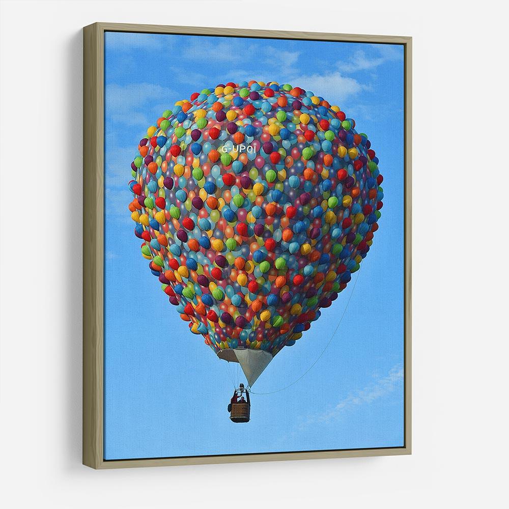 Balloon made of balloons HD Metal Print - Canvas Art Rocks - 8