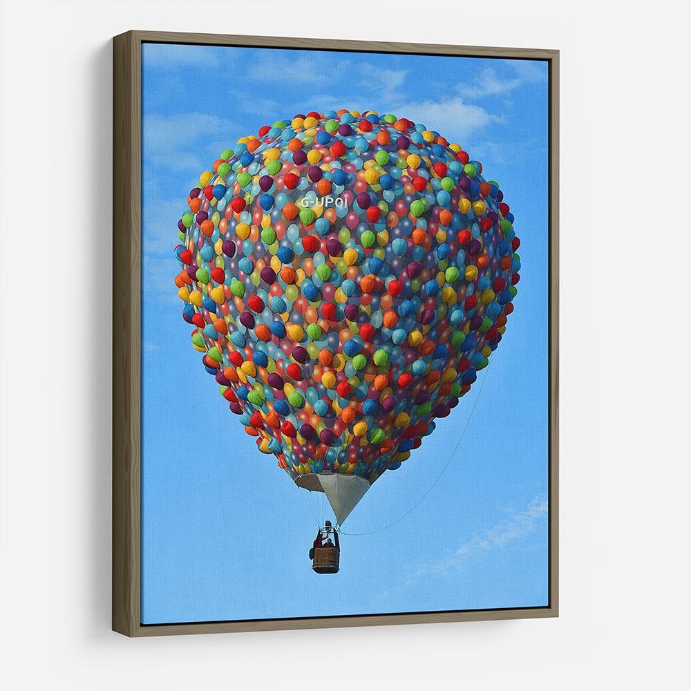 Balloon made of balloons HD Metal Print - Canvas Art Rocks - 10