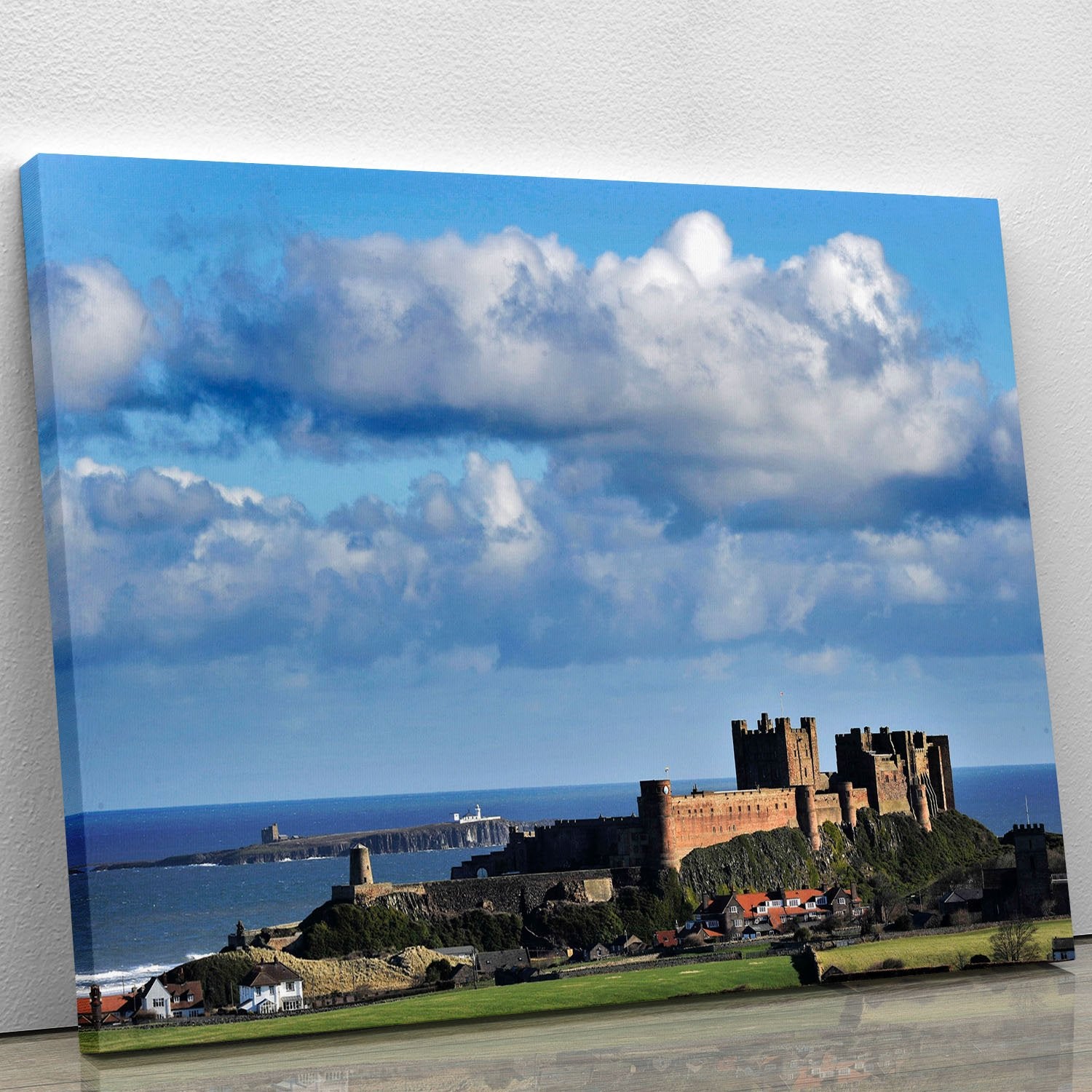 Bamburgh Castle Canvas Print or Poster