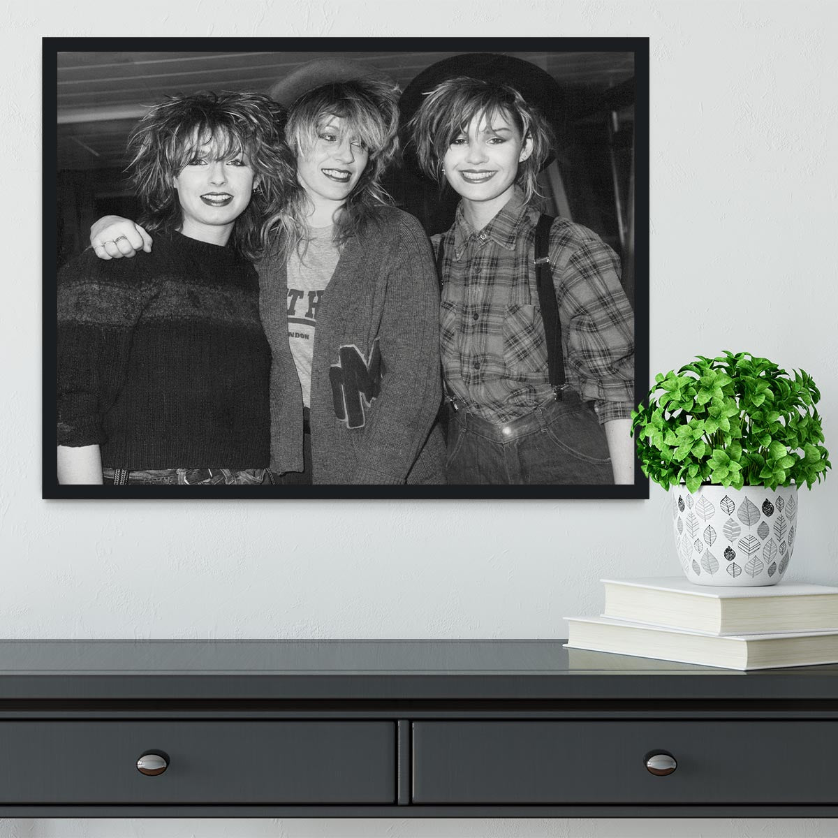 Bananarama Framed Print - Canvas Art Rocks - 2