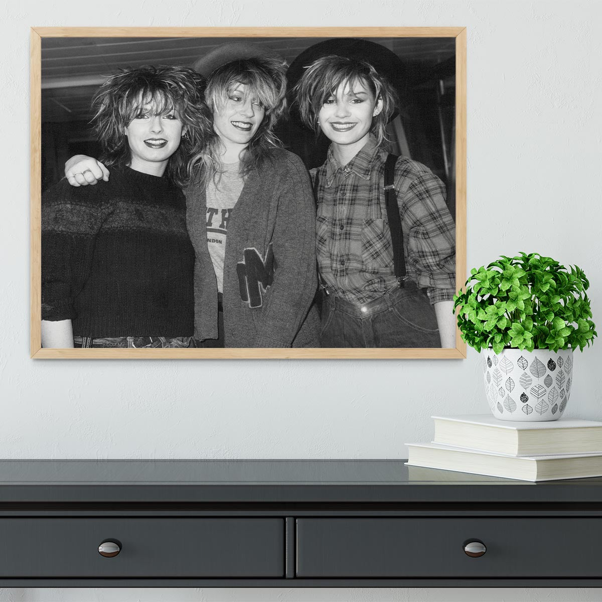 Bananarama Framed Print - Canvas Art Rocks - 4