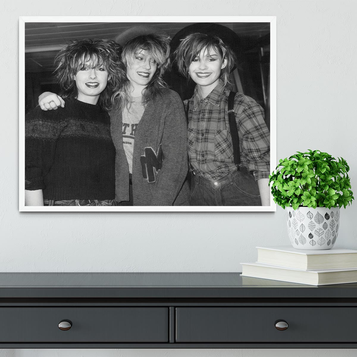 Bananarama Framed Print - Canvas Art Rocks -6