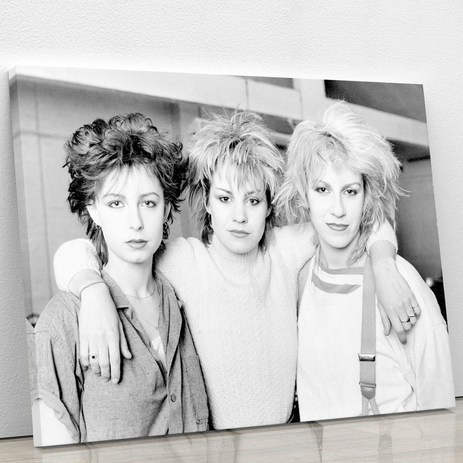 Bananarama together Canvas Print or Poster - Canvas Art Rocks - 1