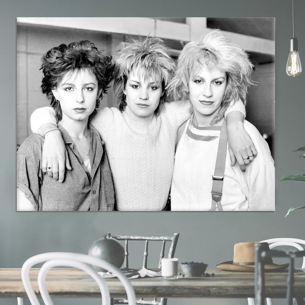 Bananarama together Canvas Print or Poster - Canvas Art Rocks - 3