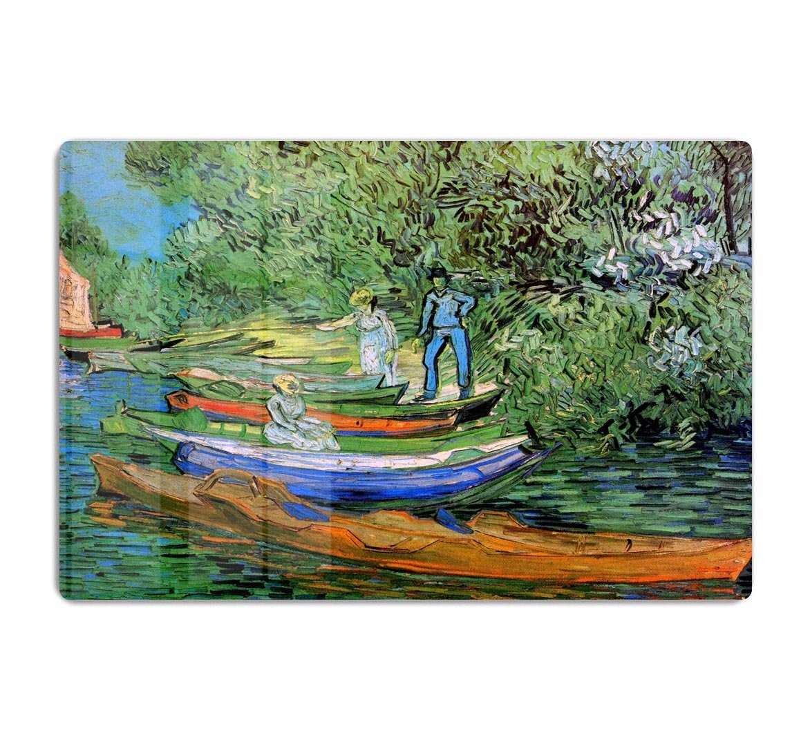 Bank of the Oise at Auvers by Van Gogh HD Metal Print