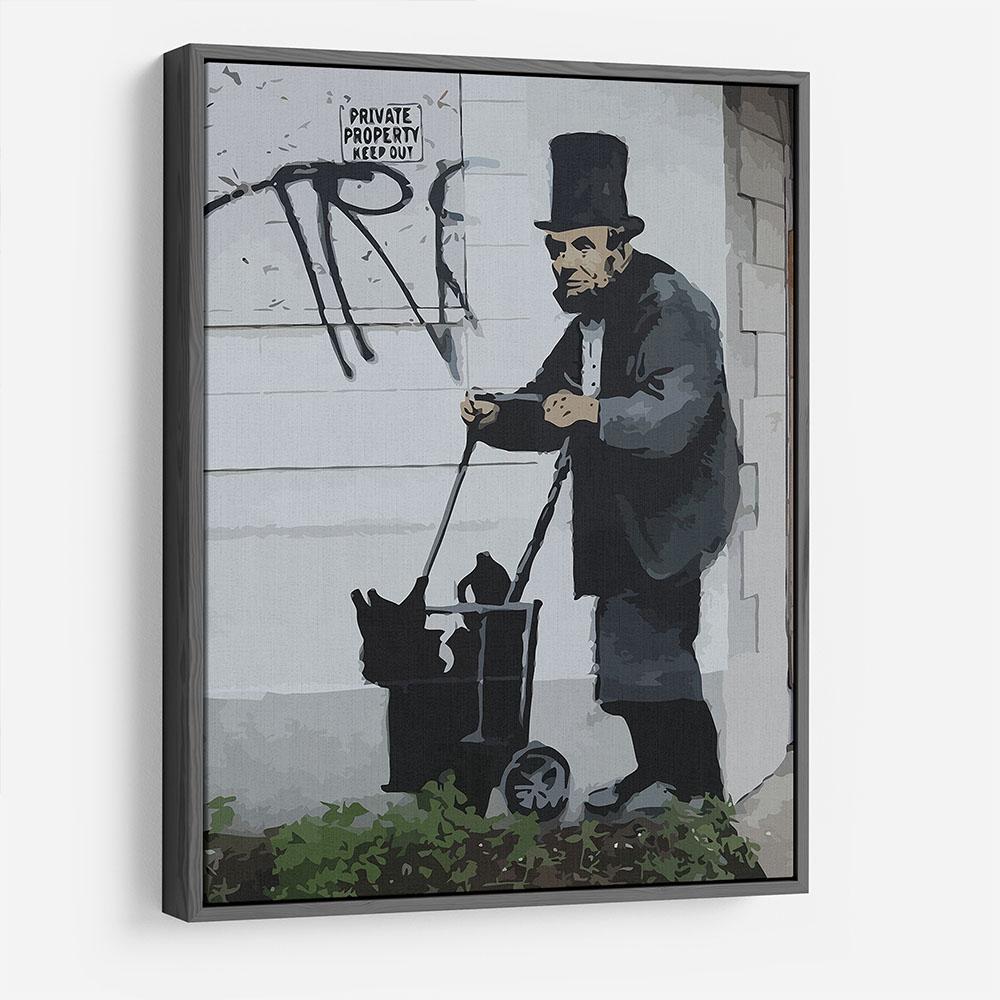 Banksy Abraham Lincoln HD Metal Print