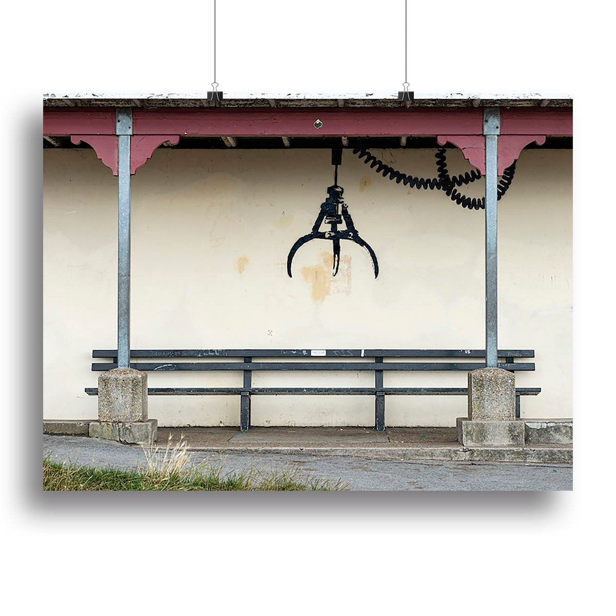 Banksy Amusement Arcade Crane Canvas Print or Poster - Canvas Art Rocks - 2