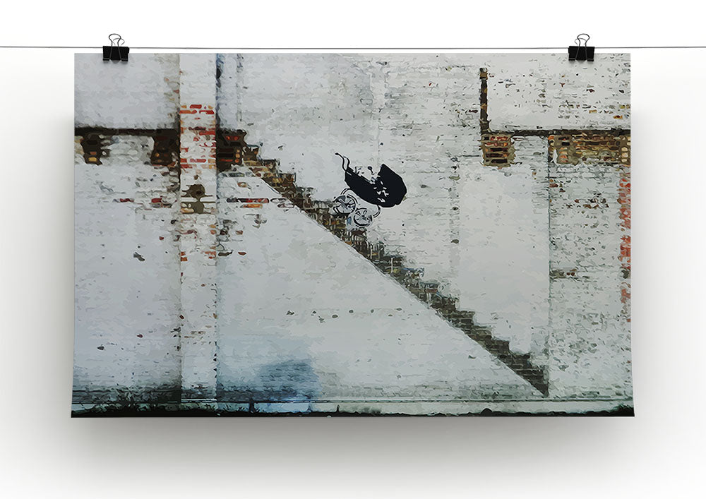 Banksy Baby Carriage Canvas Print or Poster - Canvas Art Rocks - 2