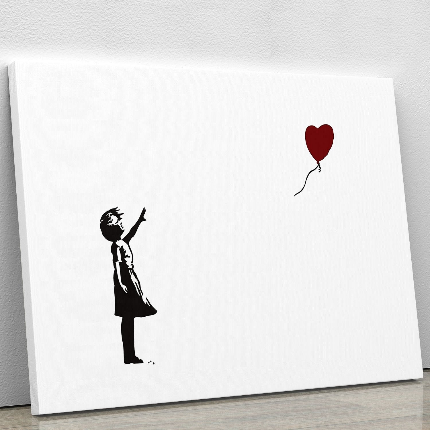 Banksy Balloon Heart Girl Canvas Print & Poster