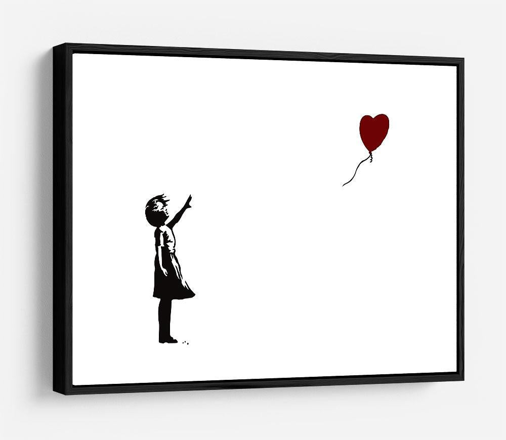 Banksy Balloon Heart Girl HD Metal Print