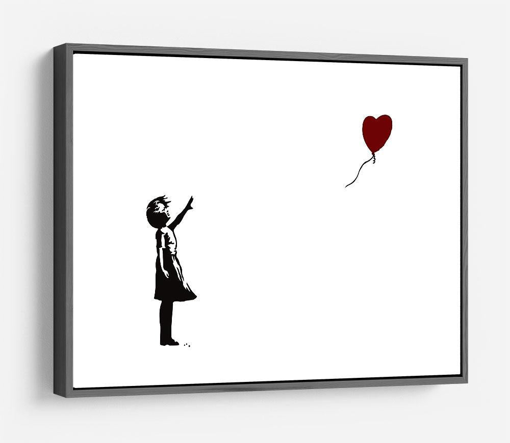Banksy Balloon Heart Girl HD Metal Print