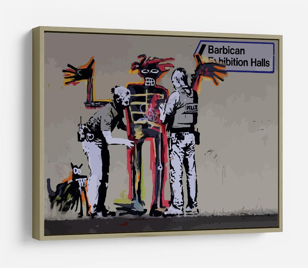 Banksy Basquiat Metropolitan Police HD Metal Print