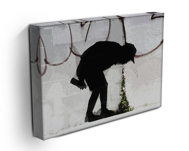 Banksy Better Out Than In Canvas Print or Poster - Canvas Art Rocks - 3