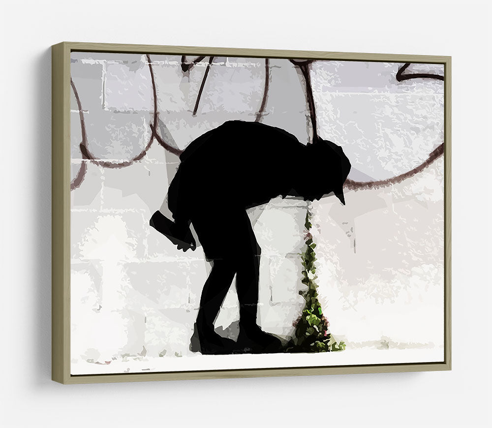 Banksy Better Out Than In HD Metal Print - Canvas Art Rocks - 8