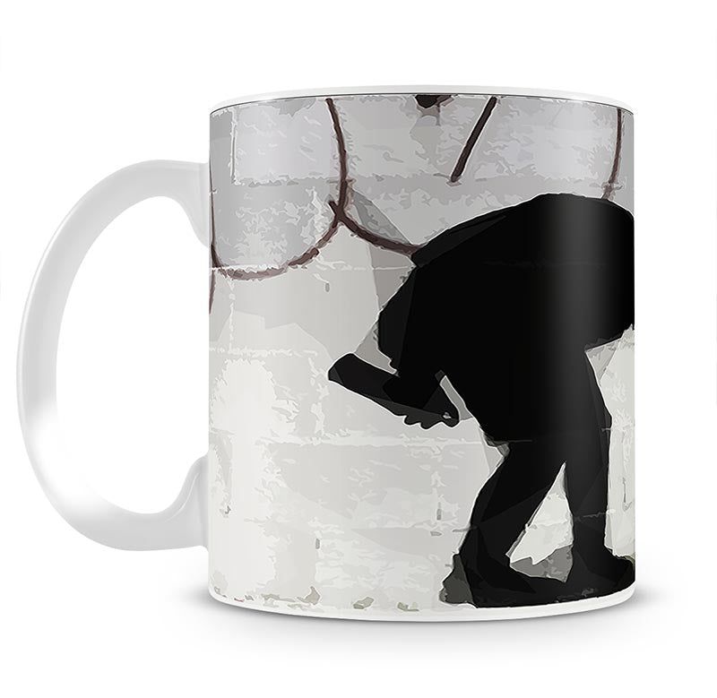 Banksy Better Out Than In Mug - Canvas Art Rocks - 1