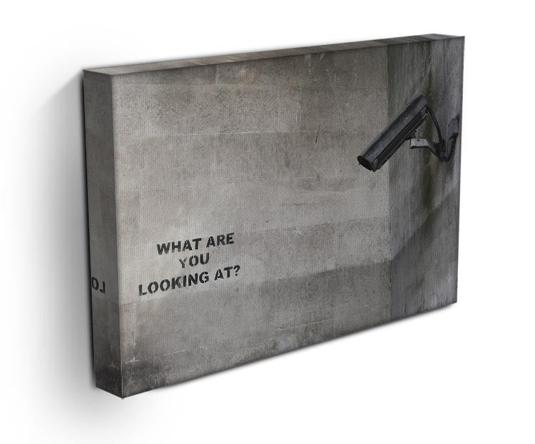 Banksy CCTV What Are You Looking at Print - Canvas Art Rocks - 3