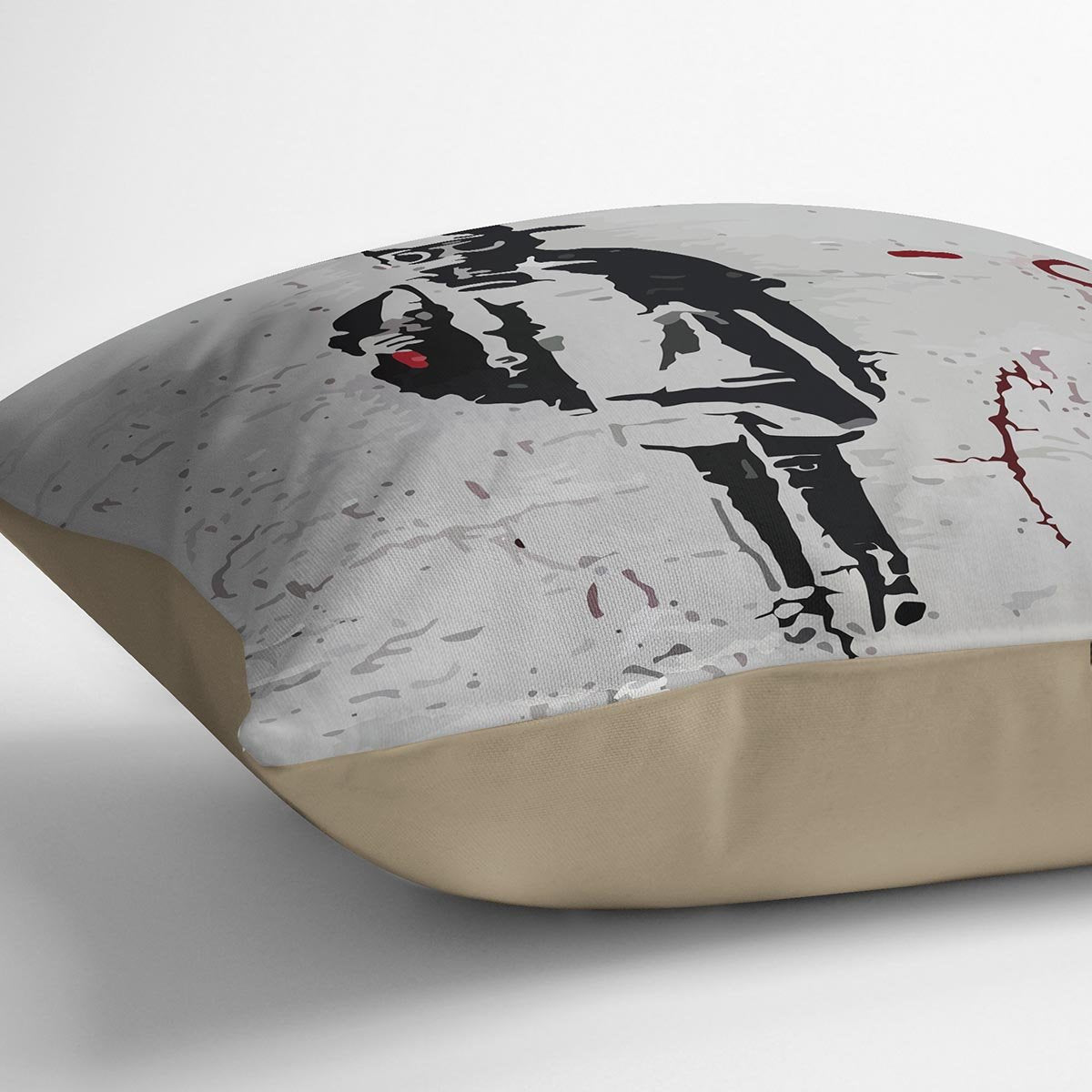 Banksy Call An Airstrike Cushion