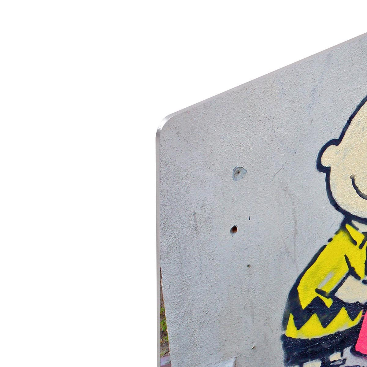 Banksy Charlie Brown - Naughty Boy HD Metal Print