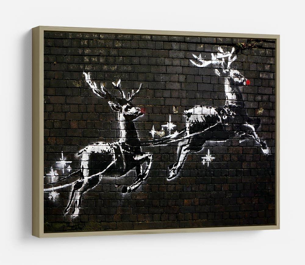 Banksy Christmas HD Metal Print - Canvas Art Rocks - 8