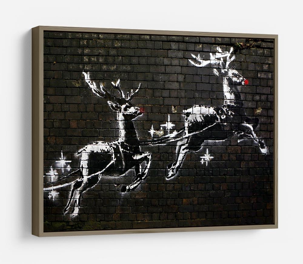 Banksy Christmas HD Metal Print - Canvas Art Rocks - 10