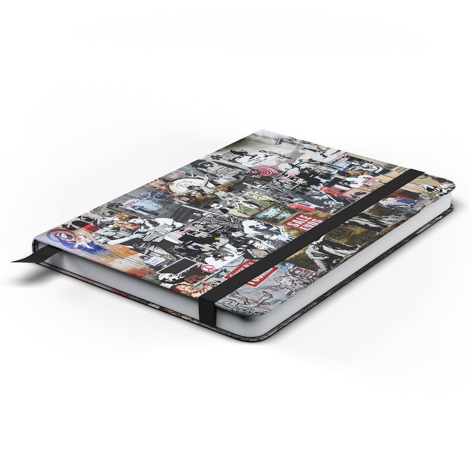 Banksy Collage Notebook