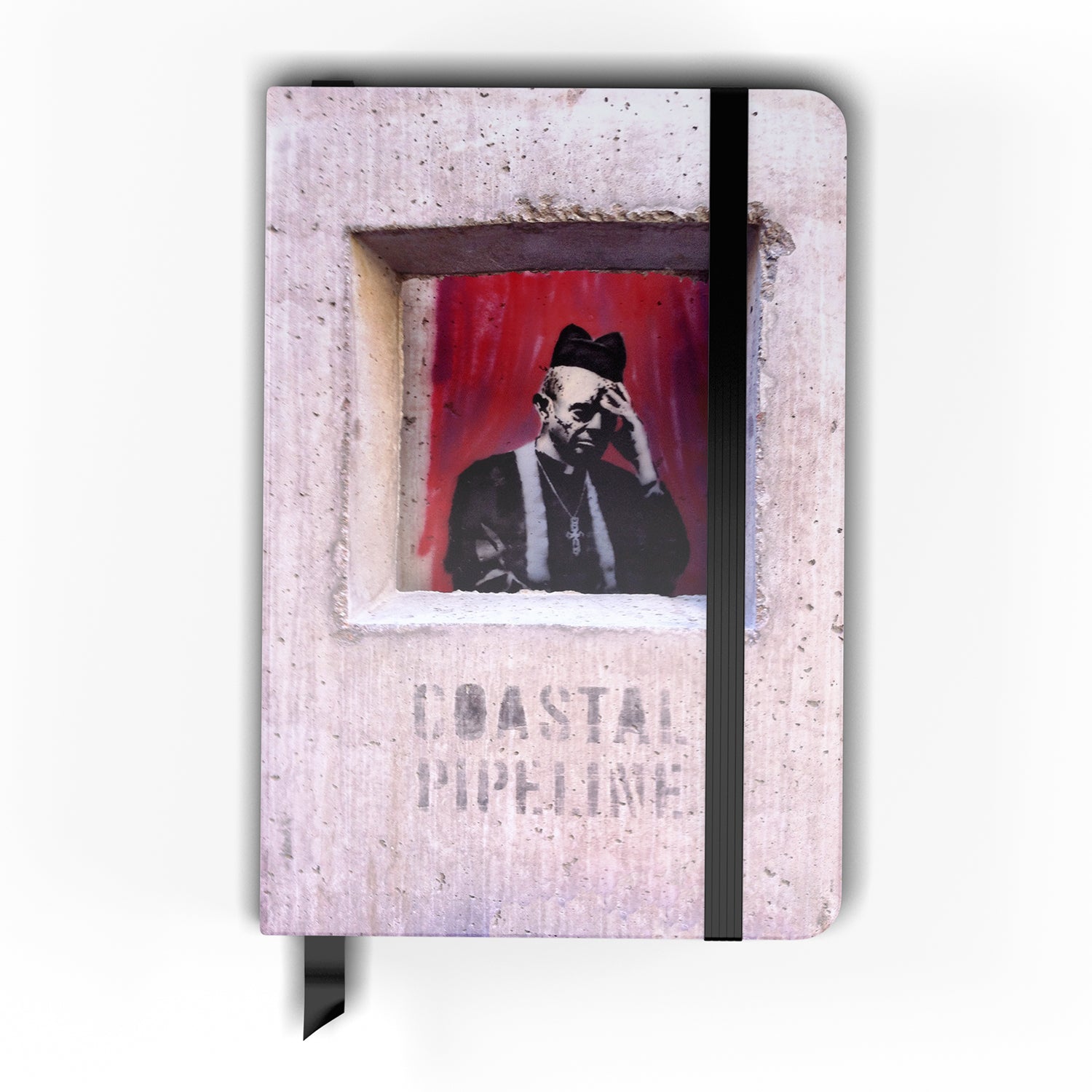 Banksy Concrete Confessional Notebook