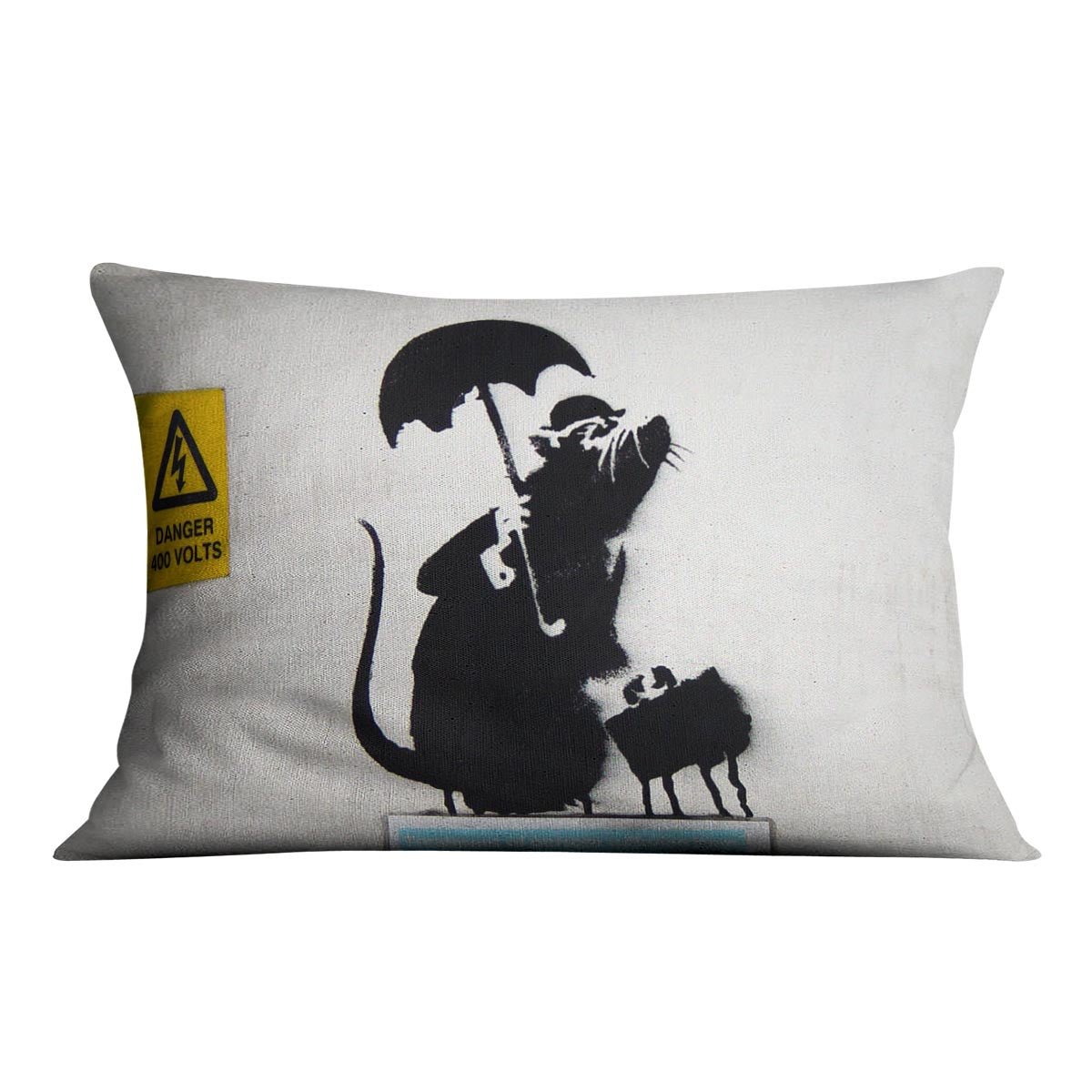 Banksy English Rat Cushion