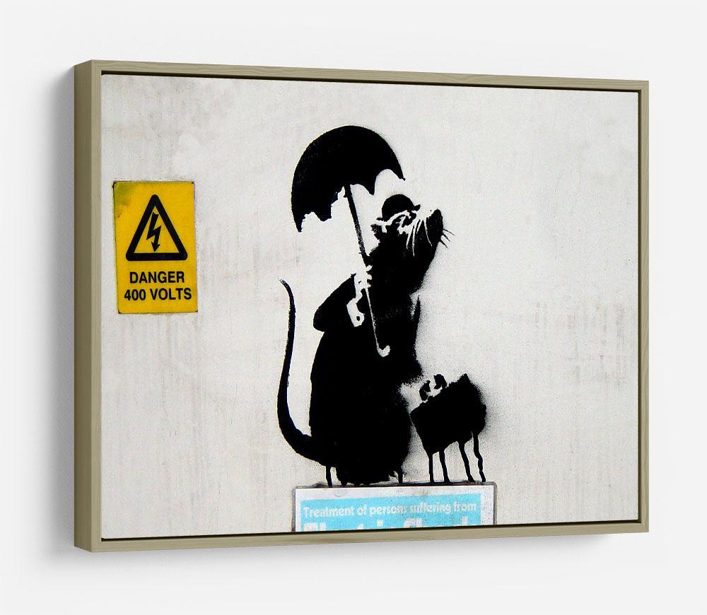 Banksy English Rat HD Metal Print
