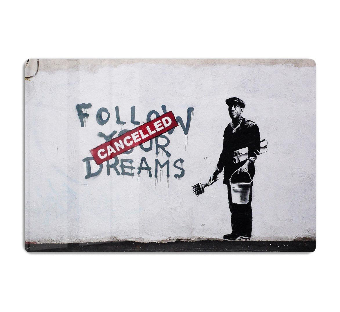 Banksy Follow Your Dreams HD Metal Print