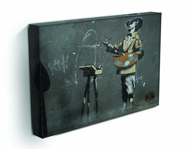 Banksy French Painter Canvas Print or Poster - Canvas Art Rocks - 3