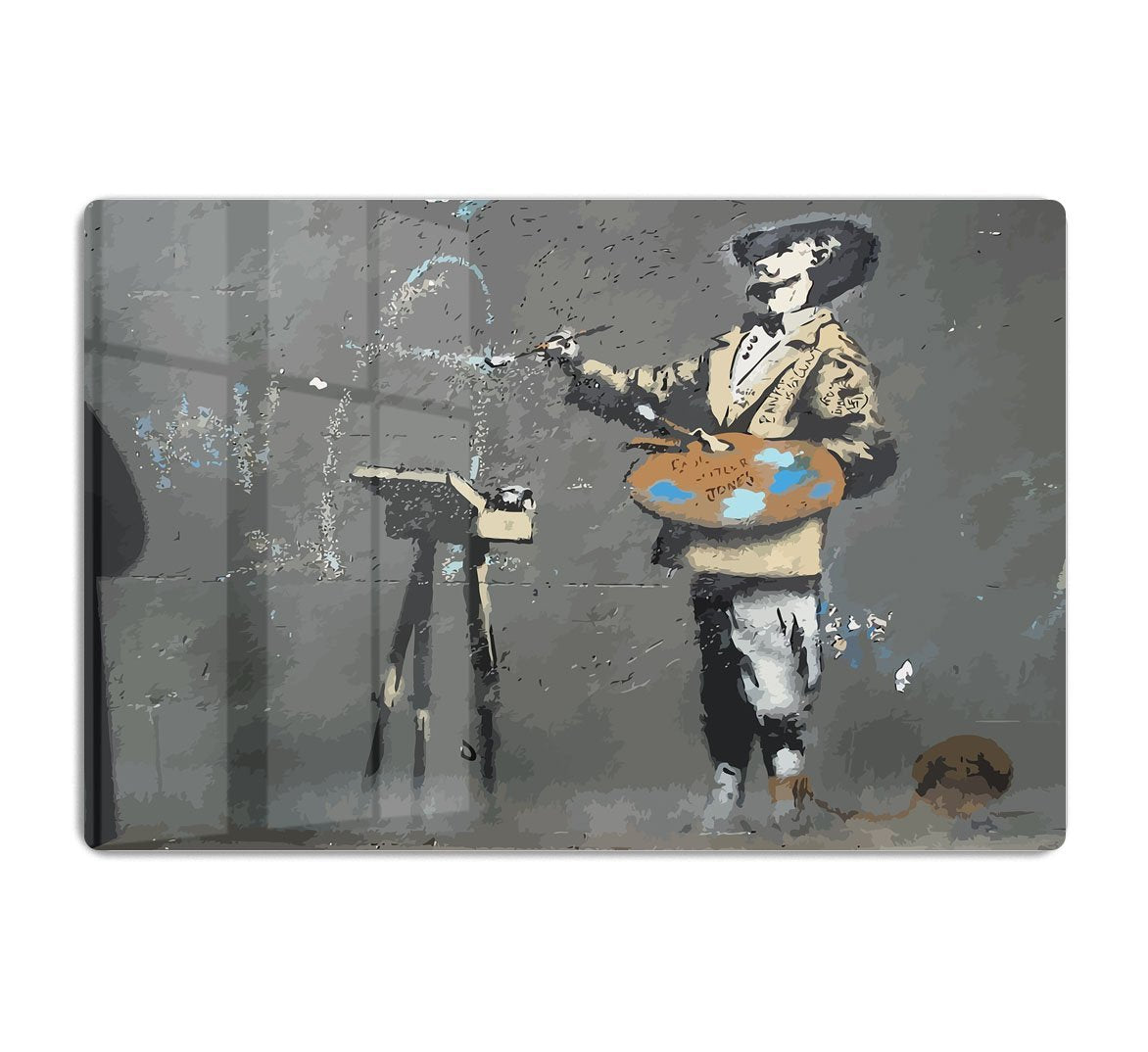 Banksy French Painter HD Metal Print