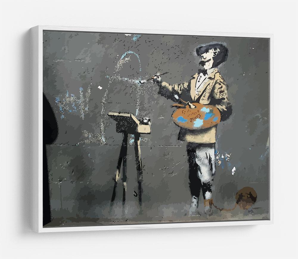 Banksy French Painter HD Metal Print