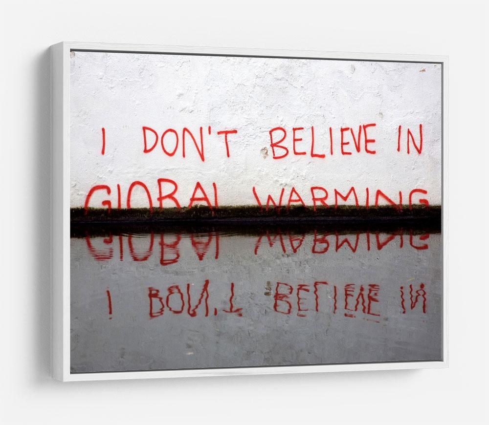 Banksy Global Warming HD Metal Print