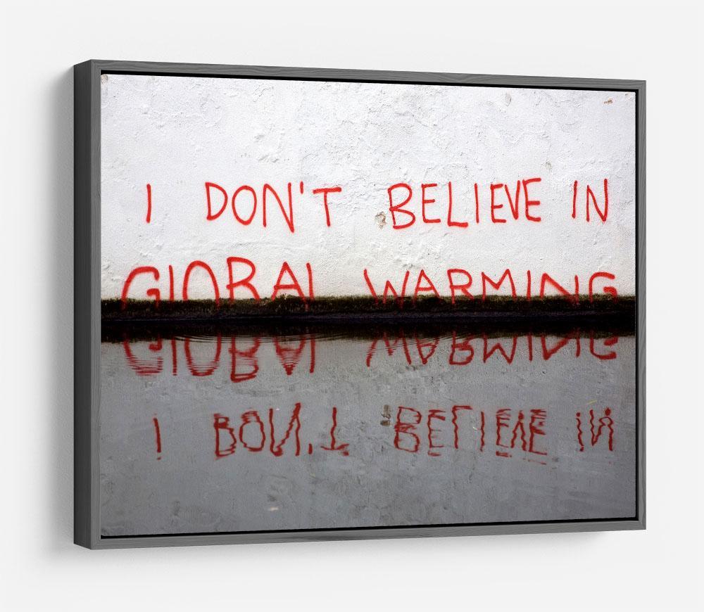 Banksy Global Warming HD Metal Print