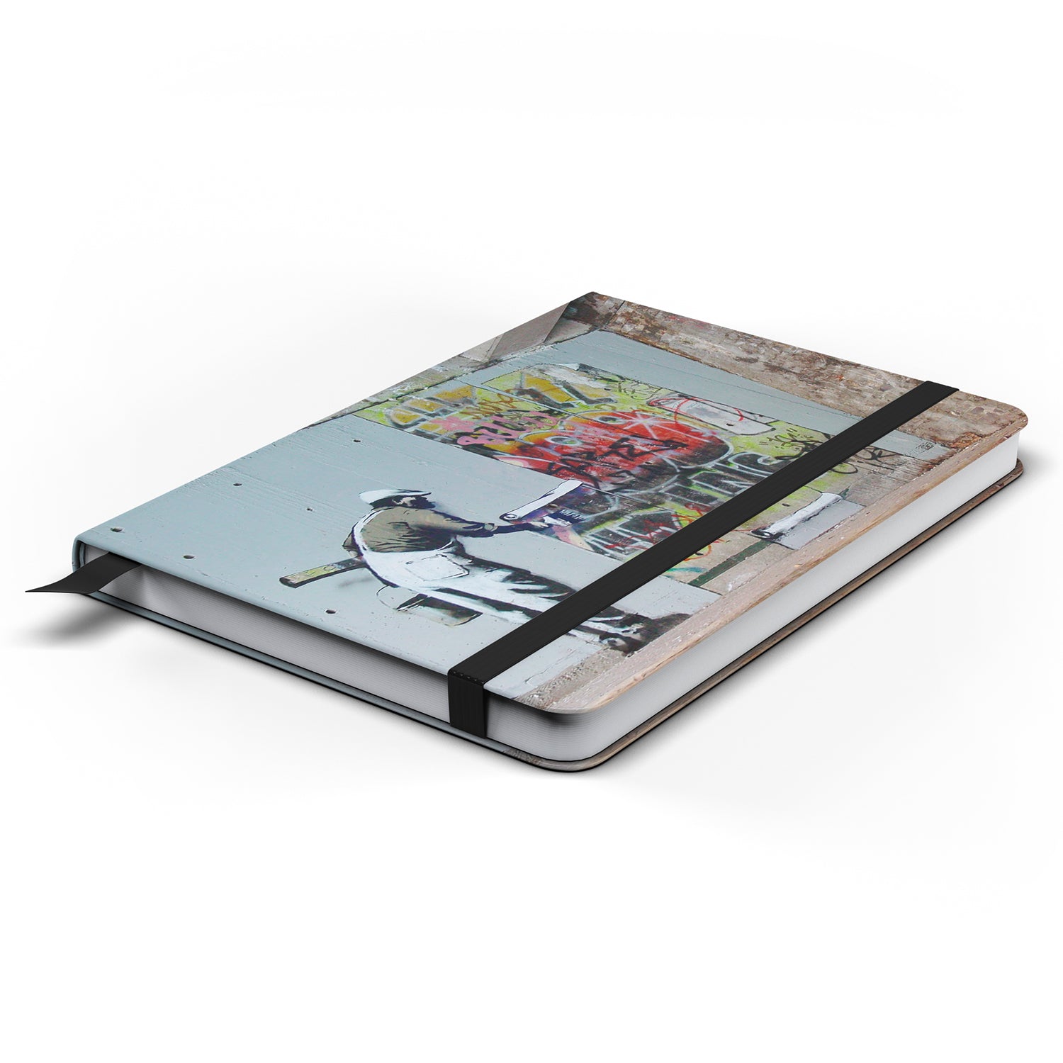 Banksy Graffiti Wallpaper Notebook