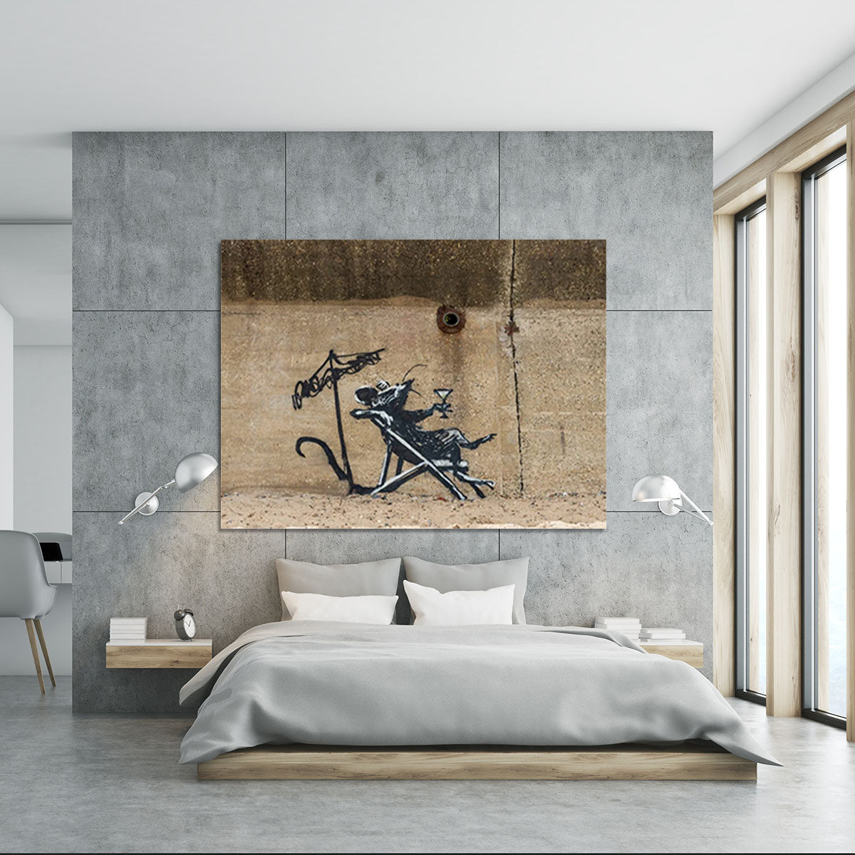 Banksy Great British Spraycation Canvas Print or Poster - Canvas Art Rocks - 5