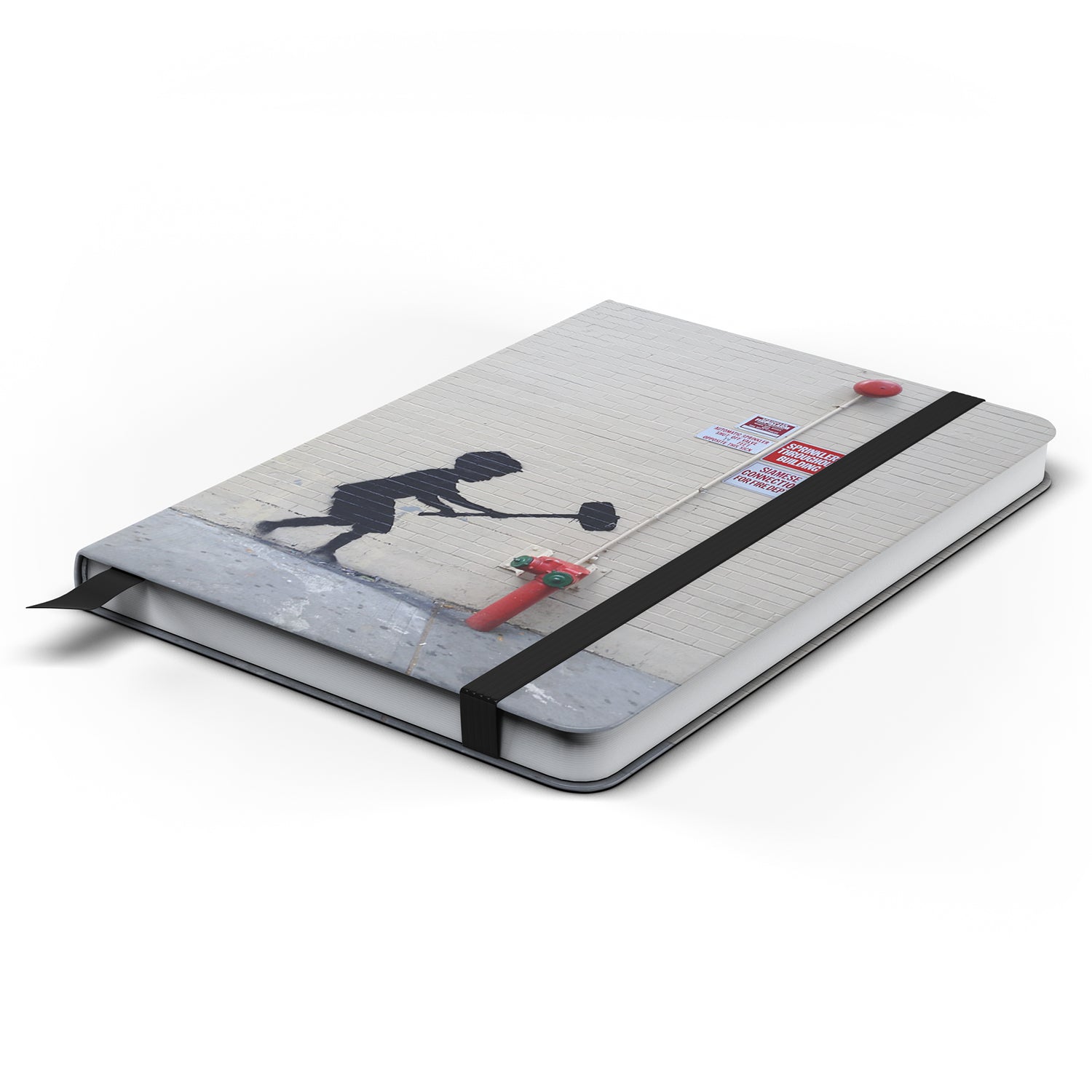 Banksy Hammer Boy Notebook