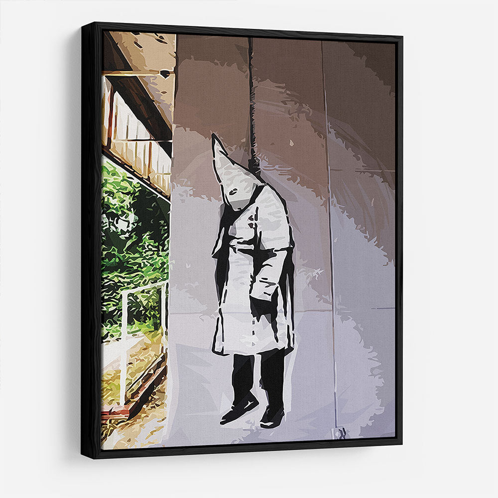 Banksy Hanging KKK HD Metal Print - Canvas Art Rocks - 6