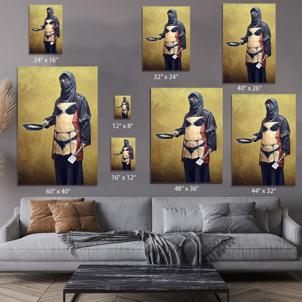 Banksy How Do You Like Your Eggs Canvas Print or Poster