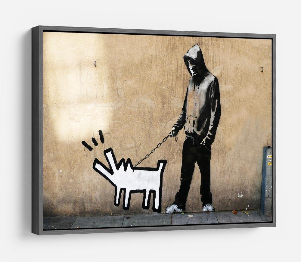 Banksy Keith Haring Dog HD Metal Print
