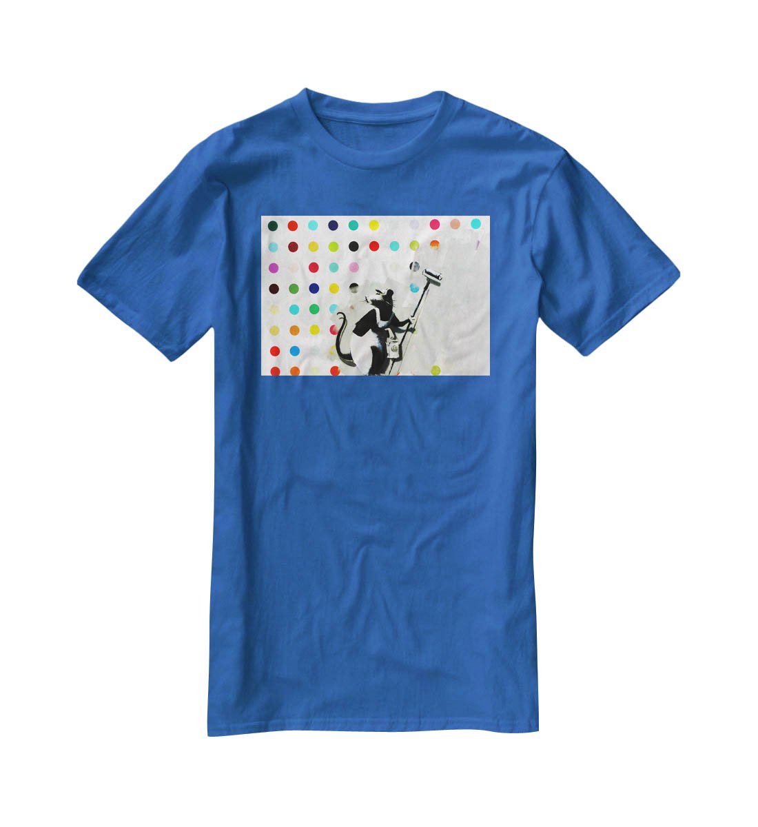 Banksy LSD Damien Hirst T-Shirt - Canvas Art Rocks - 2