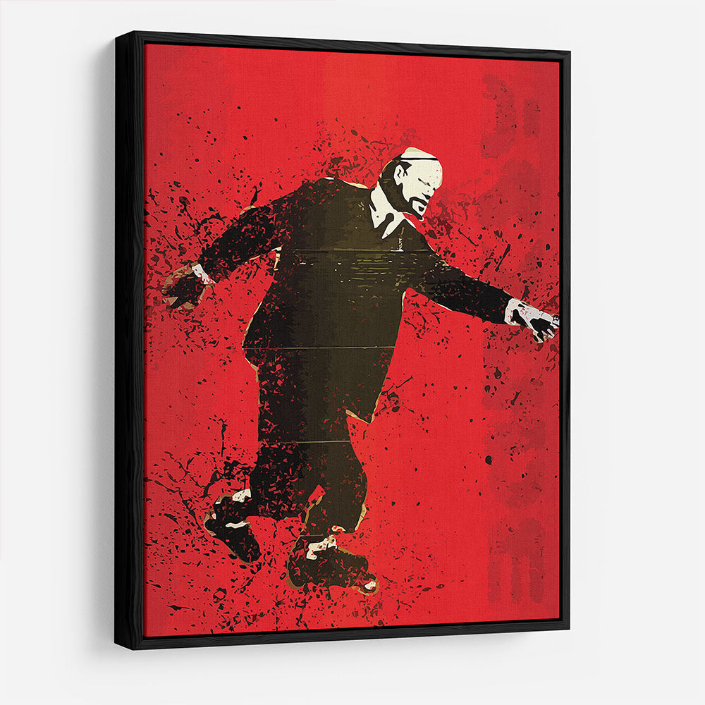 Banksy Lenin on Roller Blades HD Metal Print - Canvas Art Rocks - 6
