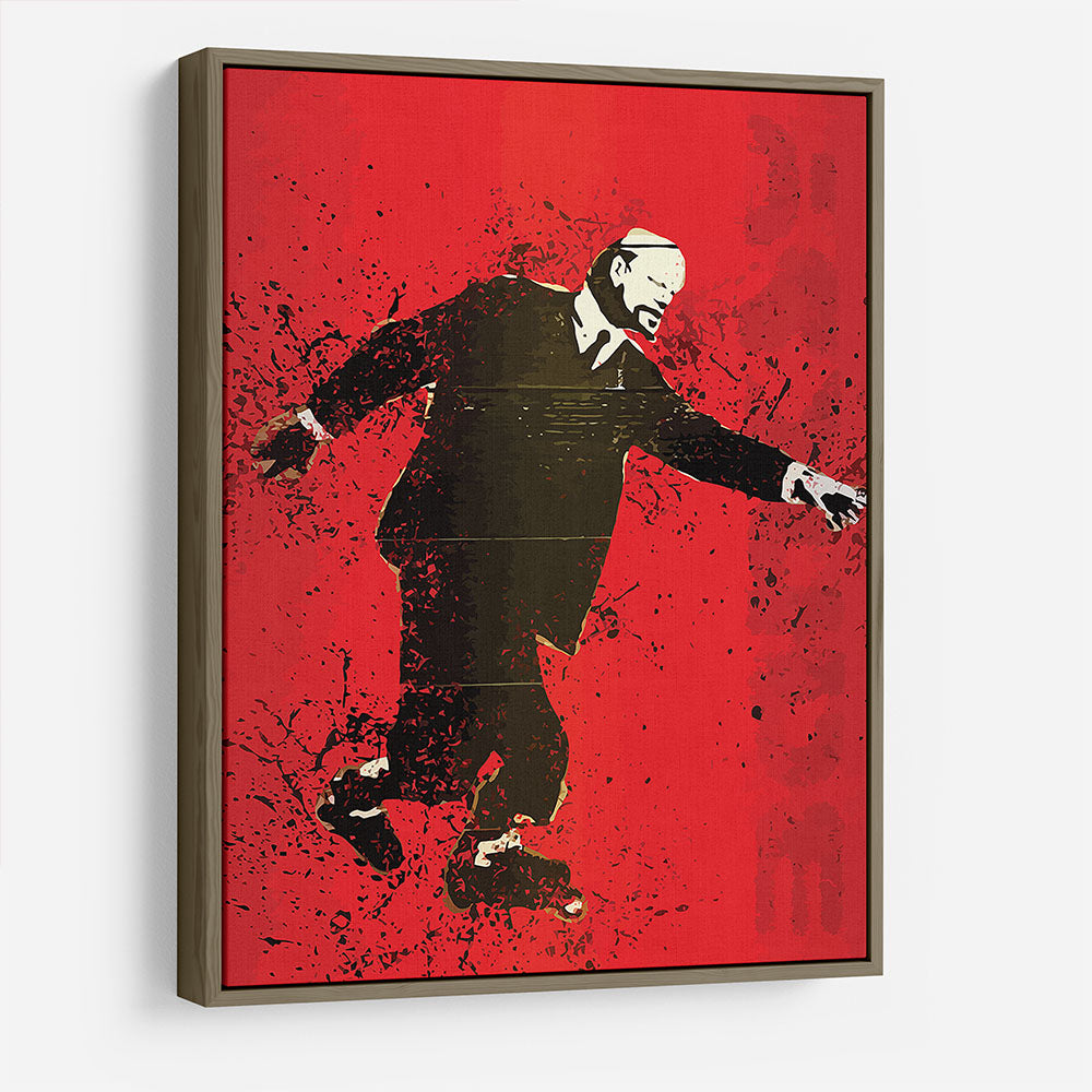 Banksy Lenin on Roller Blades HD Metal Print - Canvas Art Rocks - 10